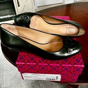 Gently used Tory Burch wedges